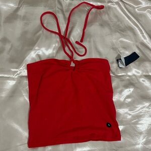 Hollister keyhole crop top
